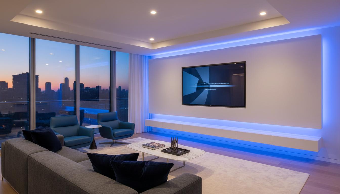 Clean TV installation
